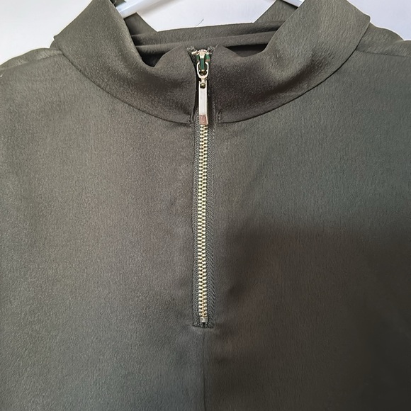 NWT - Dynamite sleeveless halter khaki blouse - Picture 6 of 6